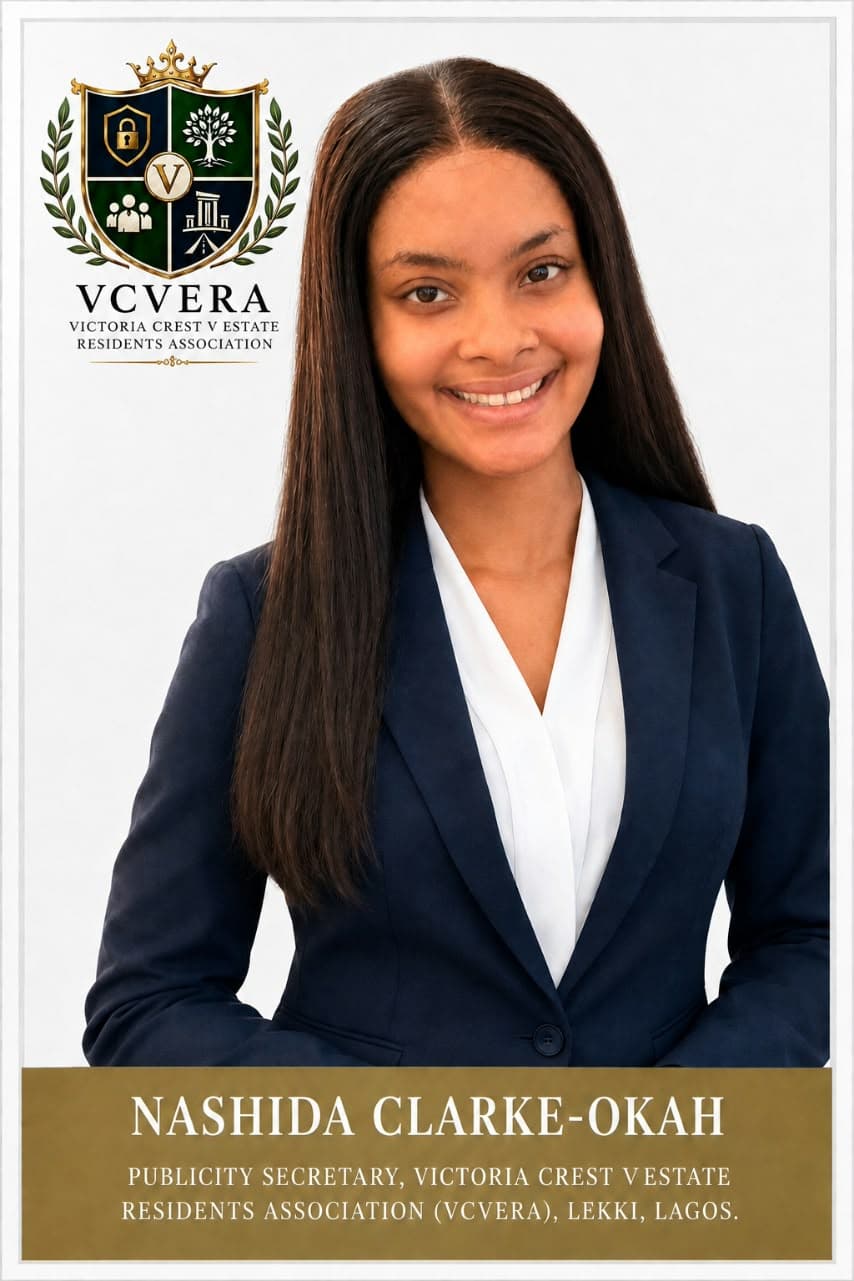 Nashida Clarke-Okah — Publicity Secretary, VCVERA